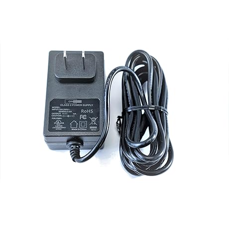 [UL Listed] OMNIHIL 8 Feet Long AC/DC Adapter Compatible with Sony SRG-120DU