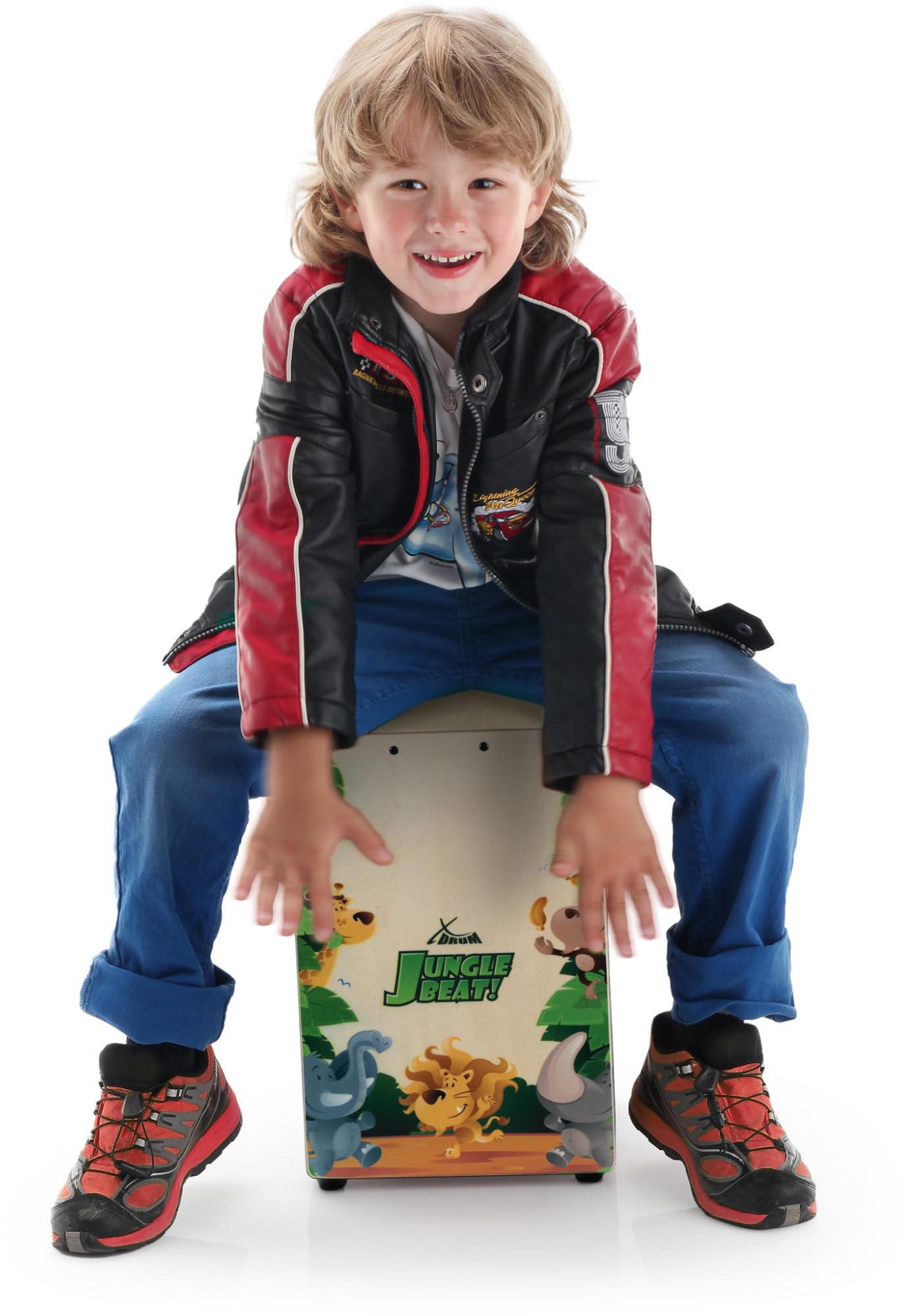 XDrum KC-37JB Cajón para niños "Jungle Beat"