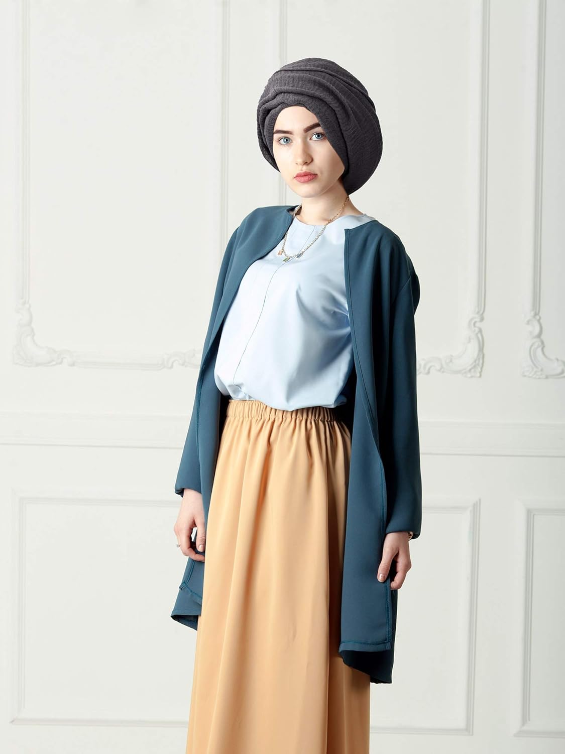 Geyoga 6 Pcs Women Scarf Shawl Hijab Scarfs Cotton Blend Shawl Crinkle Wrap Head for Seasons - Image 4