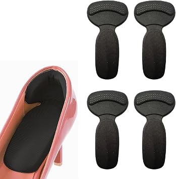 Bliss Anti-Blister Heel Pads, Set of 2, T-Shape, Adjustable Size