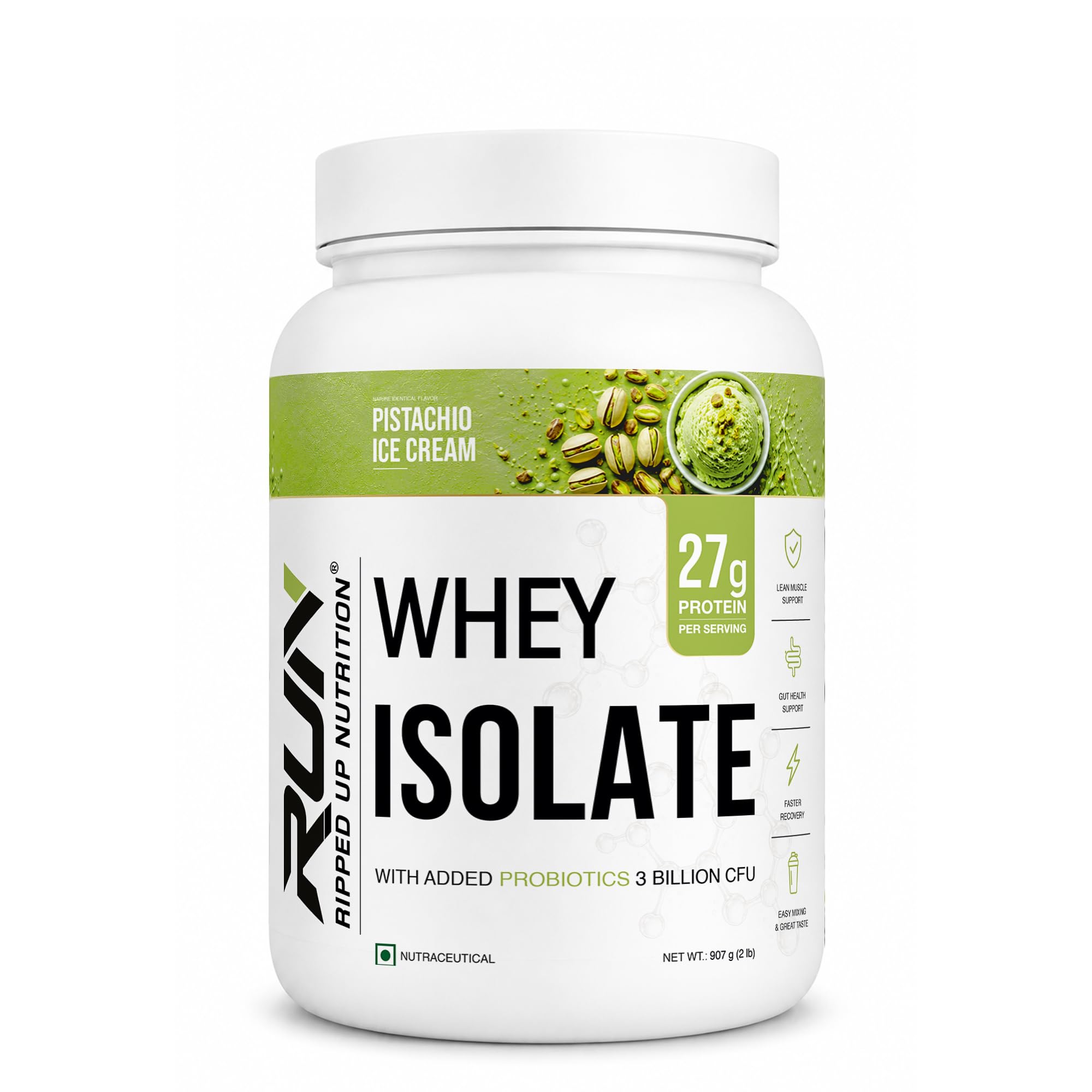 Ripped Up Nutrition Whey Protein Isolate | 27g Fast-Absorbing Protein/Scoop | Low Carb & Fat for Lean Muscle Growth | No Fillers or Maltodextrin | GMP Certified(Colombian Coffee, 907 Gm (2lbs)) — Amazon image 11