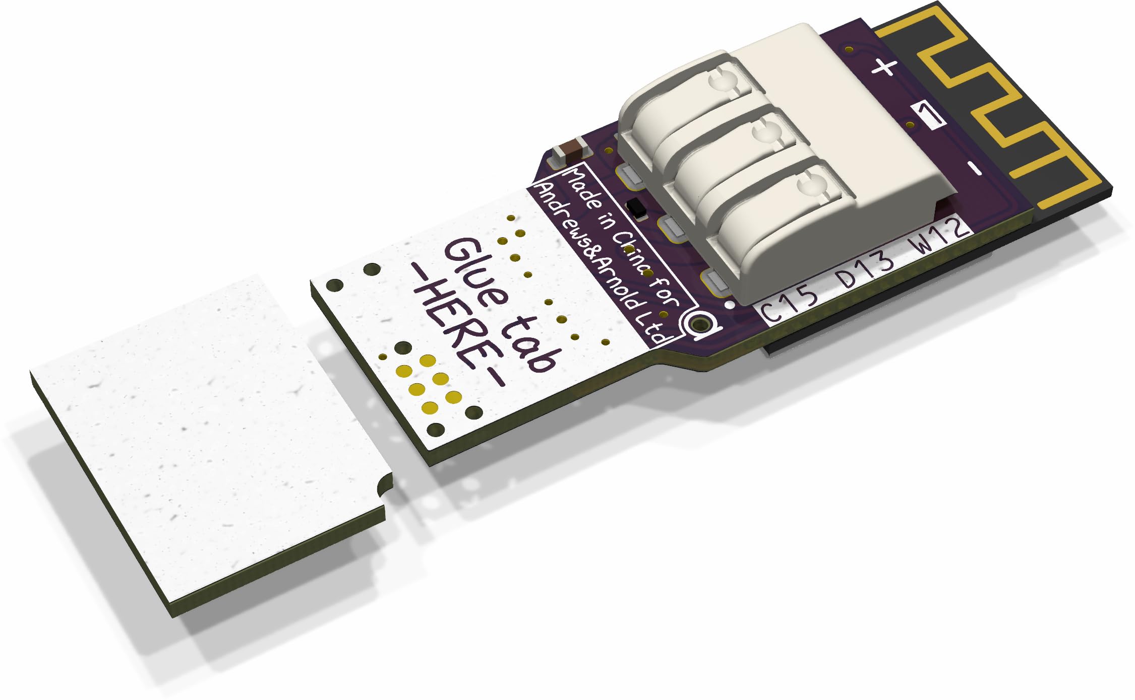 LED Strip Driver (WS2812/SK6812), with 3 pin WAGO Connector, USB-A, and ICS43434 Microphone. Home Assistant Compatible - Image 3