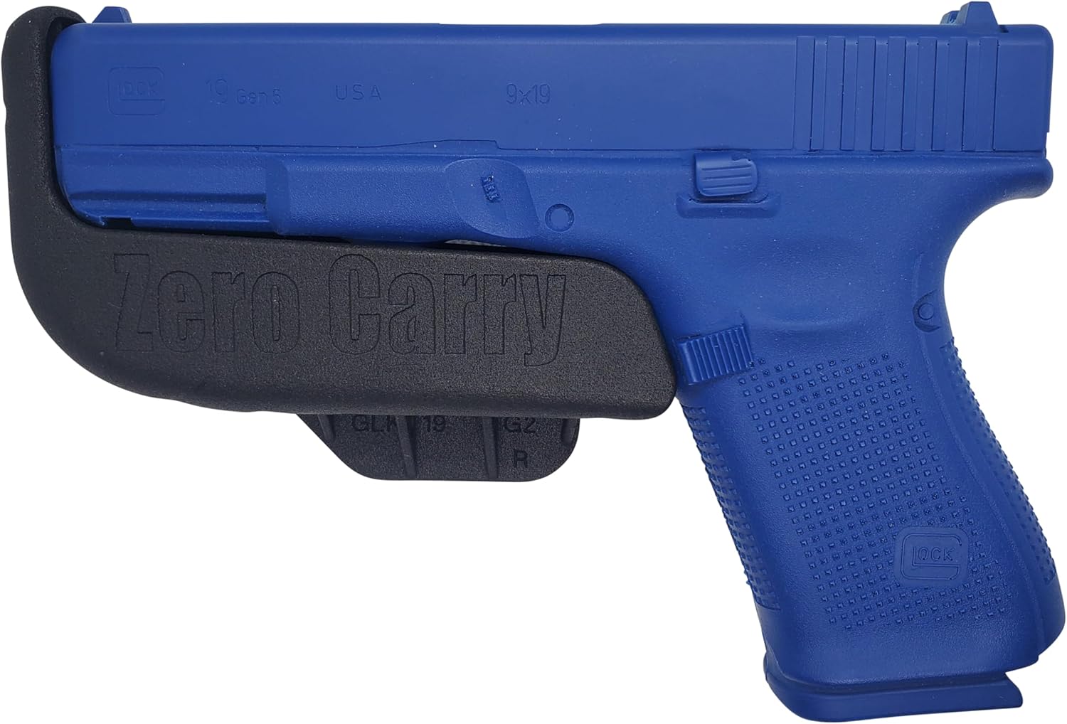 Fits Glock 19, gen 4, 5 & 6. Zero Carry Elite in Waistband Holster. As Slim as Your Gun. Invisible, Comfortable, and Secure. Built in Gun Retention and Trigger Guard. Lightweight with Zero Added Bulk