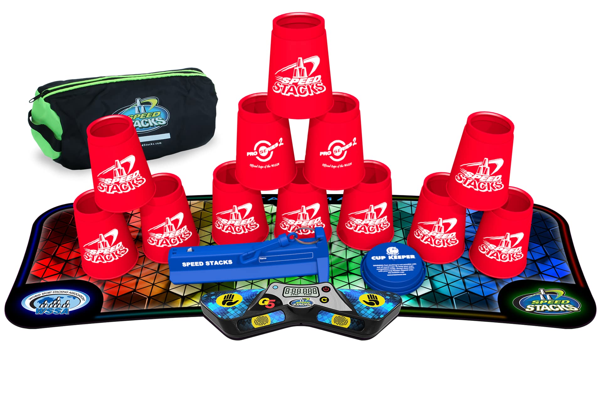 Buy Speed Stacks Sport Stacking Complete Set Pro SeriesRed