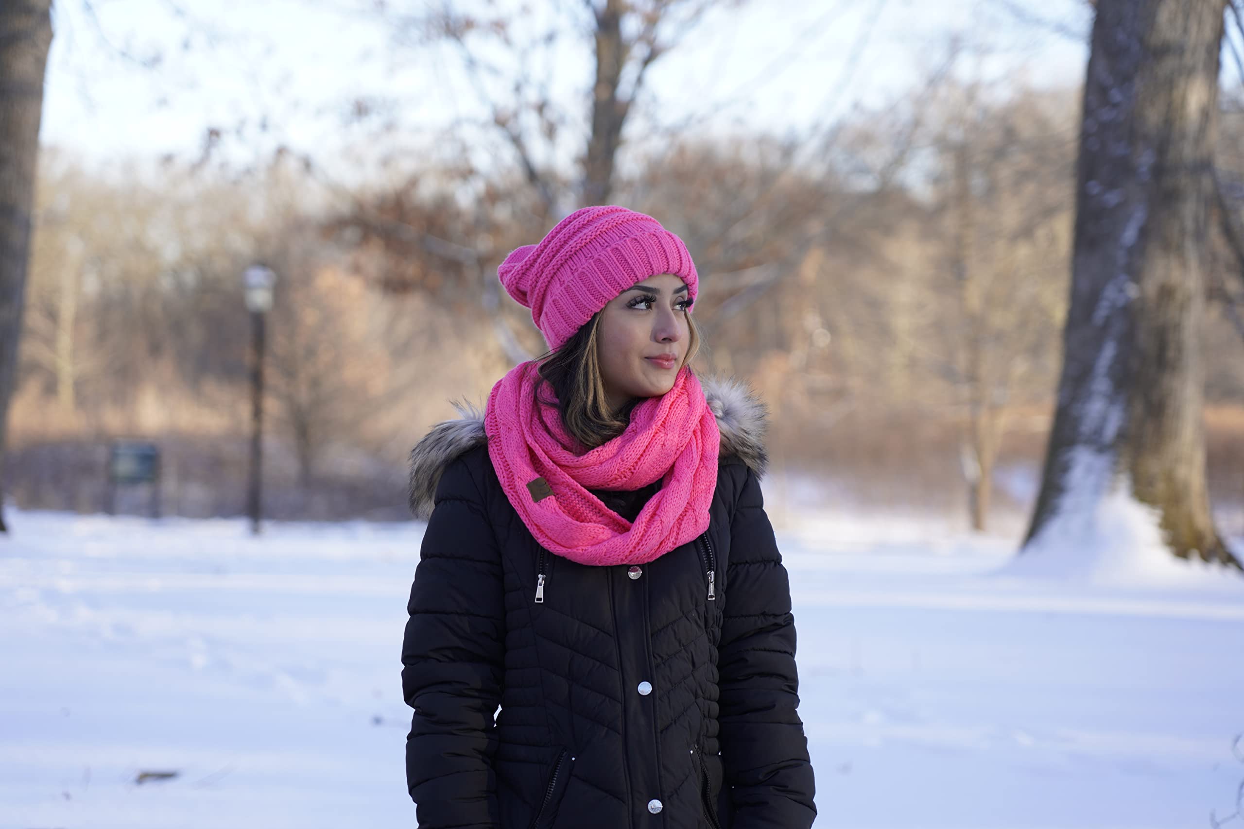 Funky Junque Damen Beanie Beanie Mütze (2er Pack)