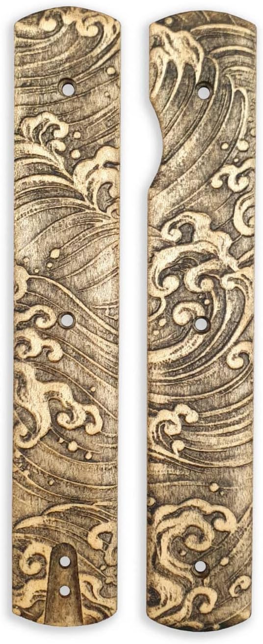 Japan Wave scales for Boker Plus Urban Trapper Linear knife