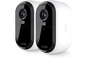 Arlo Essential Outdoor HD Security Camera (2nd Generation) - 2 Pack