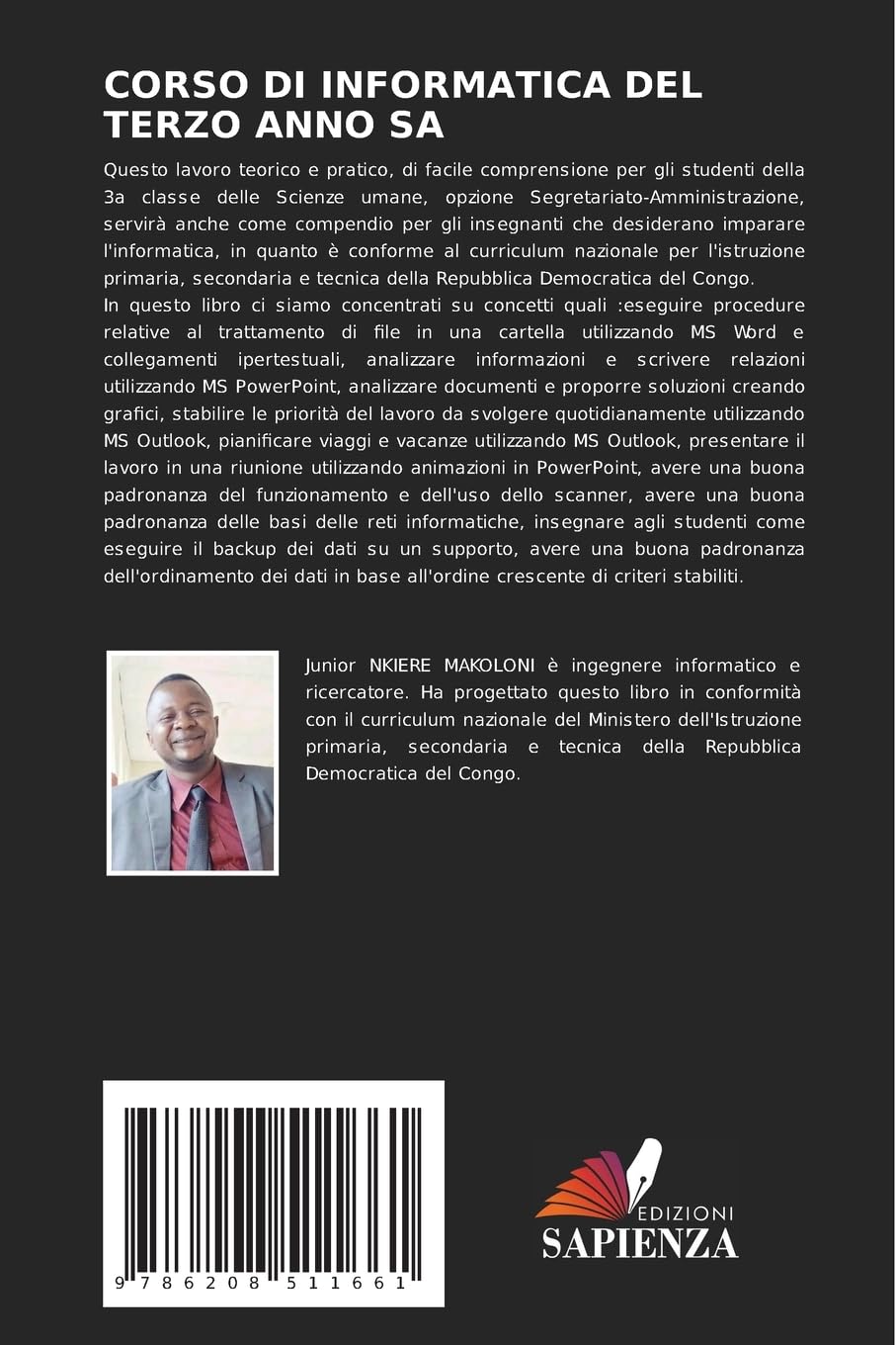 CORSO DI INFORMATICA DEL TERZO ANNO SA