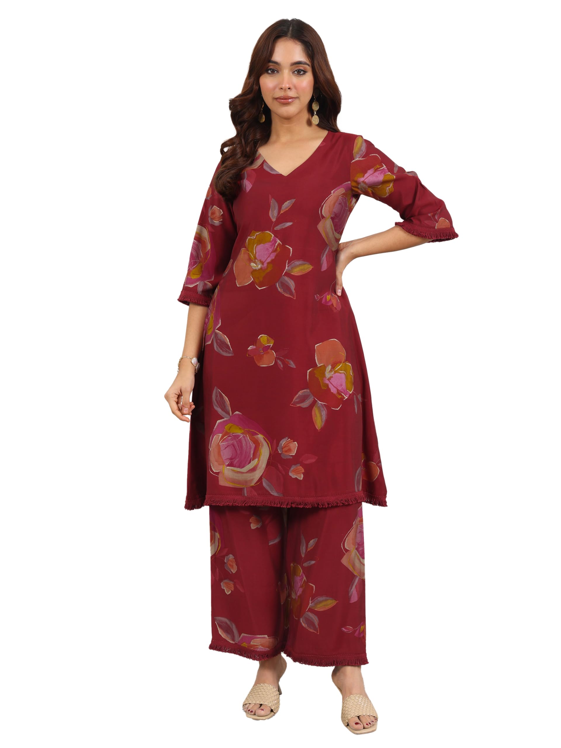 libas Women's Silk Blend Kurta Set-picture-10