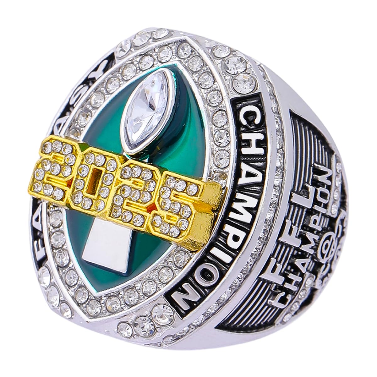 Snapklik.com : 2025 Fantasy Football Championship Ring Heavy FFL ...