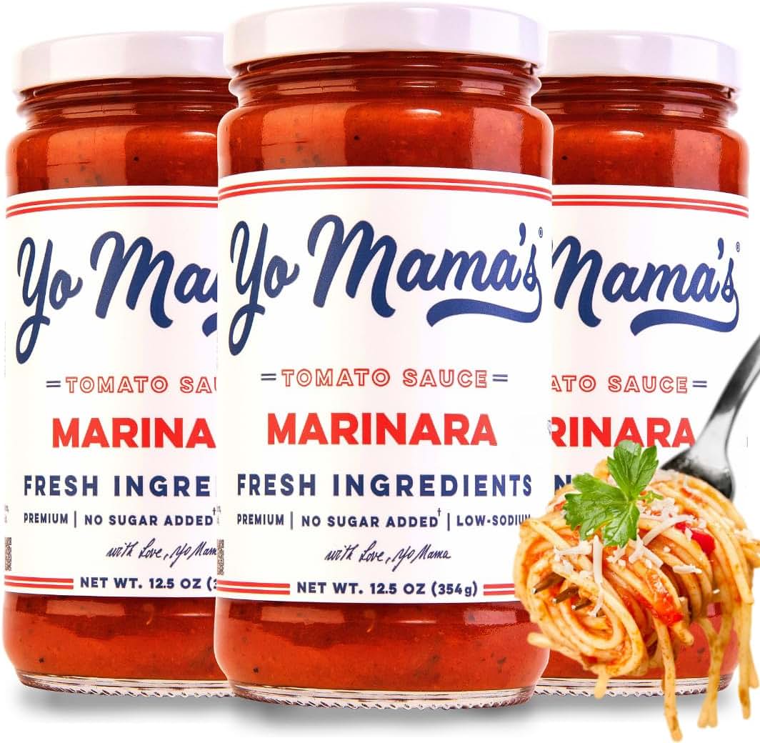 Marinara Pasta Yo Mamas Foods
