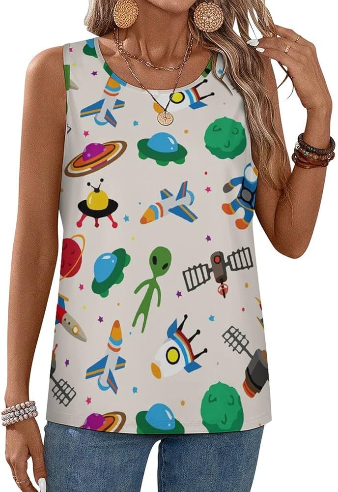 Amazon.co.jp: タンクトップ アドベンチャー かわいい キャラクター