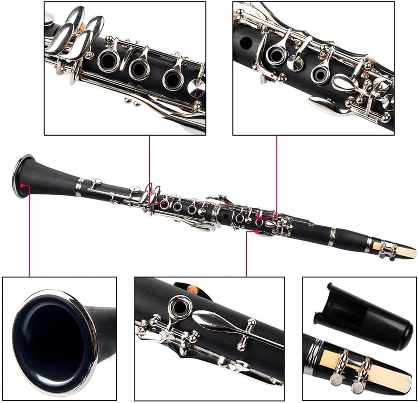 Professional Bb 17 Key Clarinet