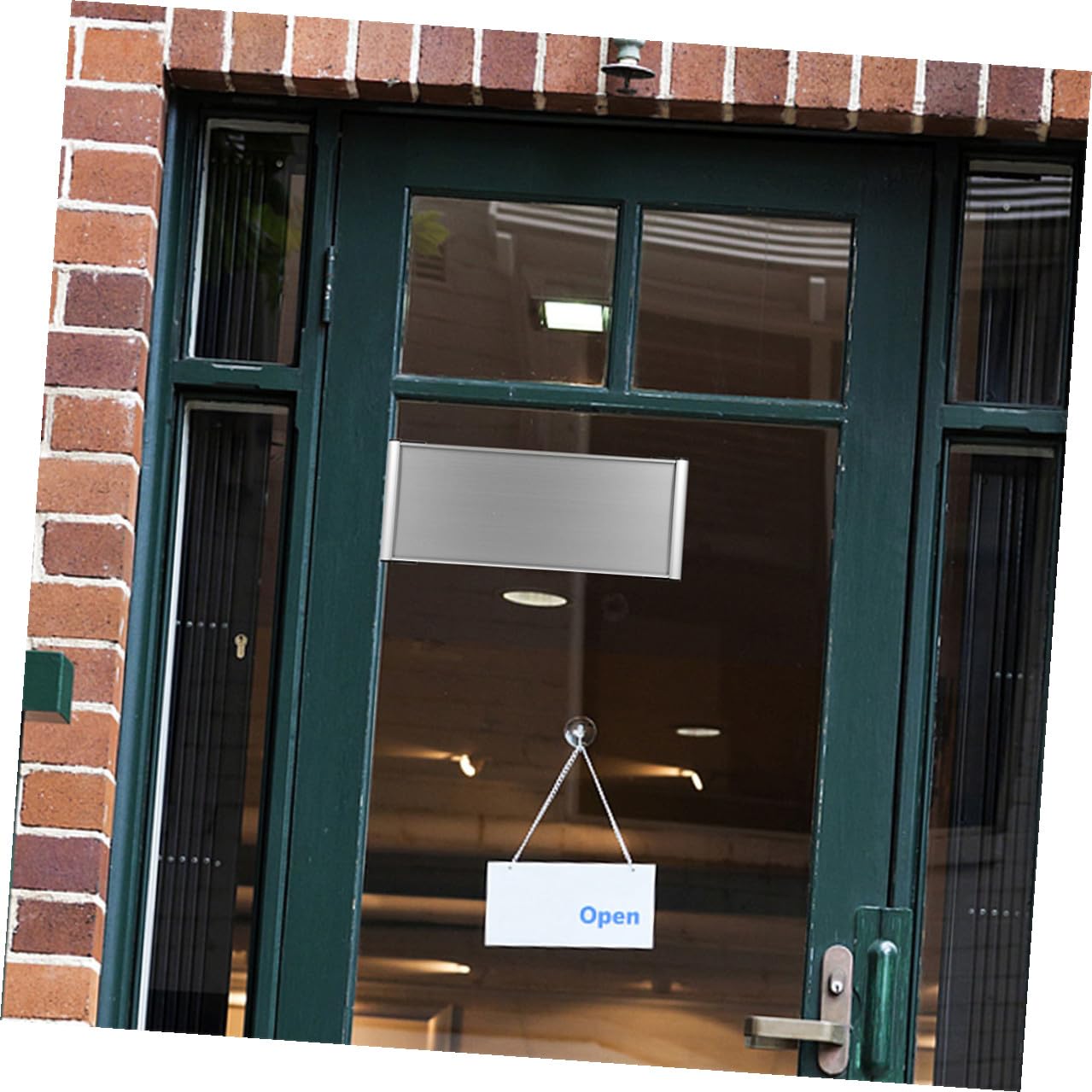 SHINEOFI 3 Stück Aluminium Türschild Doppelseitig Blanko Namensschilder für Büro und Wand Langlebig Individuell Bedruckbar Vielseitig Einsetzbar für Büro Klinik Schule