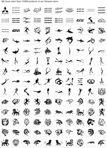 Miniatura 5 de Decal Sticker Bull Head Decoration Waterproof Racing Vehicle Green Dark (5 X 4.65 Inches)