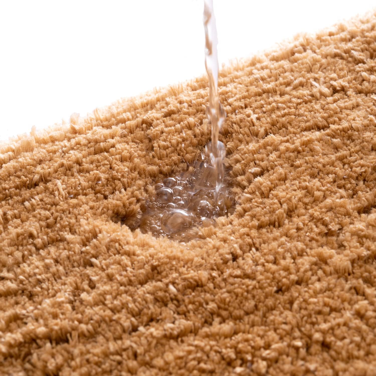 GENTSING Bathroom Rugs 24x16 Champagne Bath Mats Shower Shaggy Floors Extra Thick Super Soft Best Absorbent Perfect Absorbant Plush Door Mat Carpet