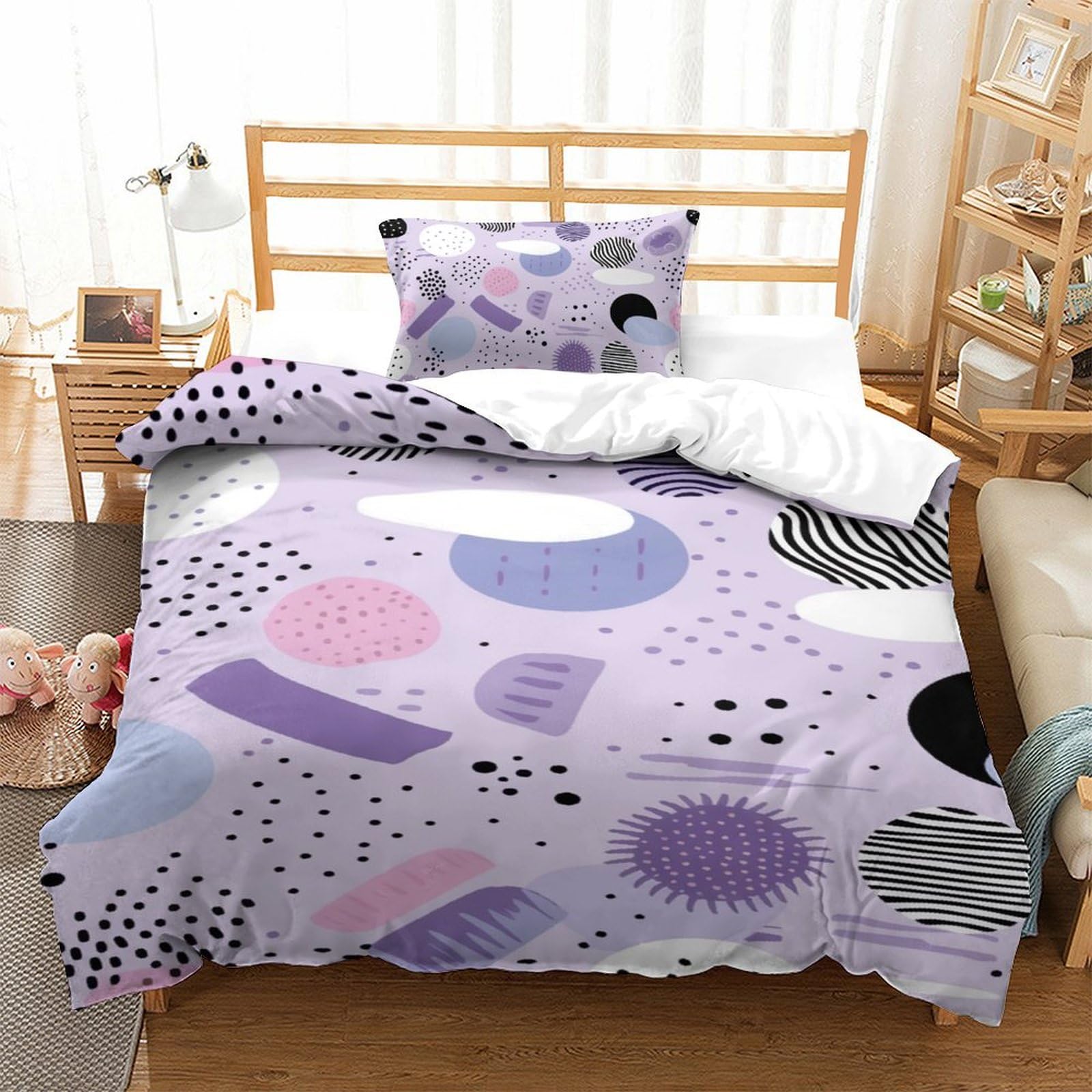 Housse de couette respirant pour lit garçon et chambre adulte