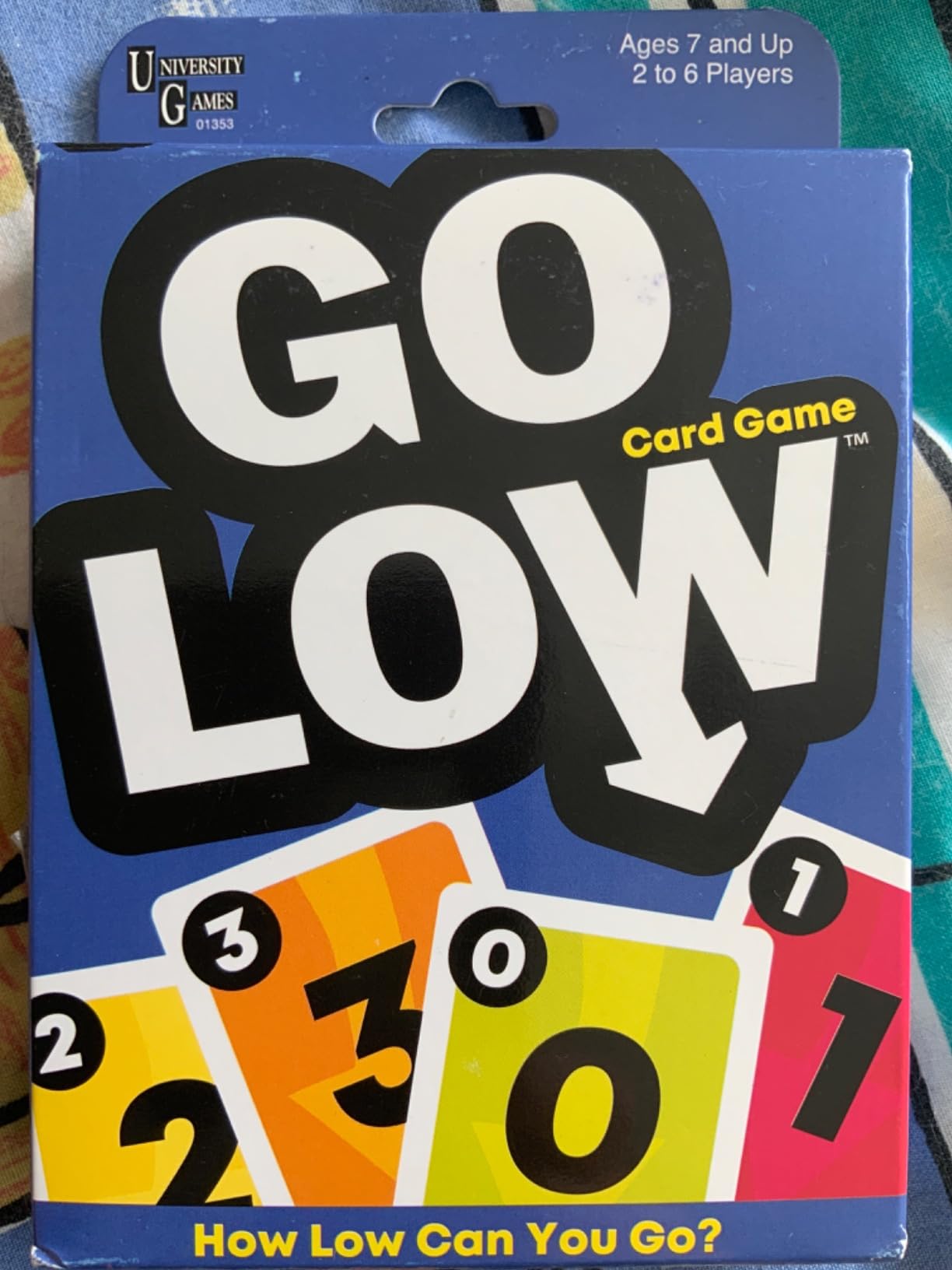 University Games Go Low Card Game Toys & Games