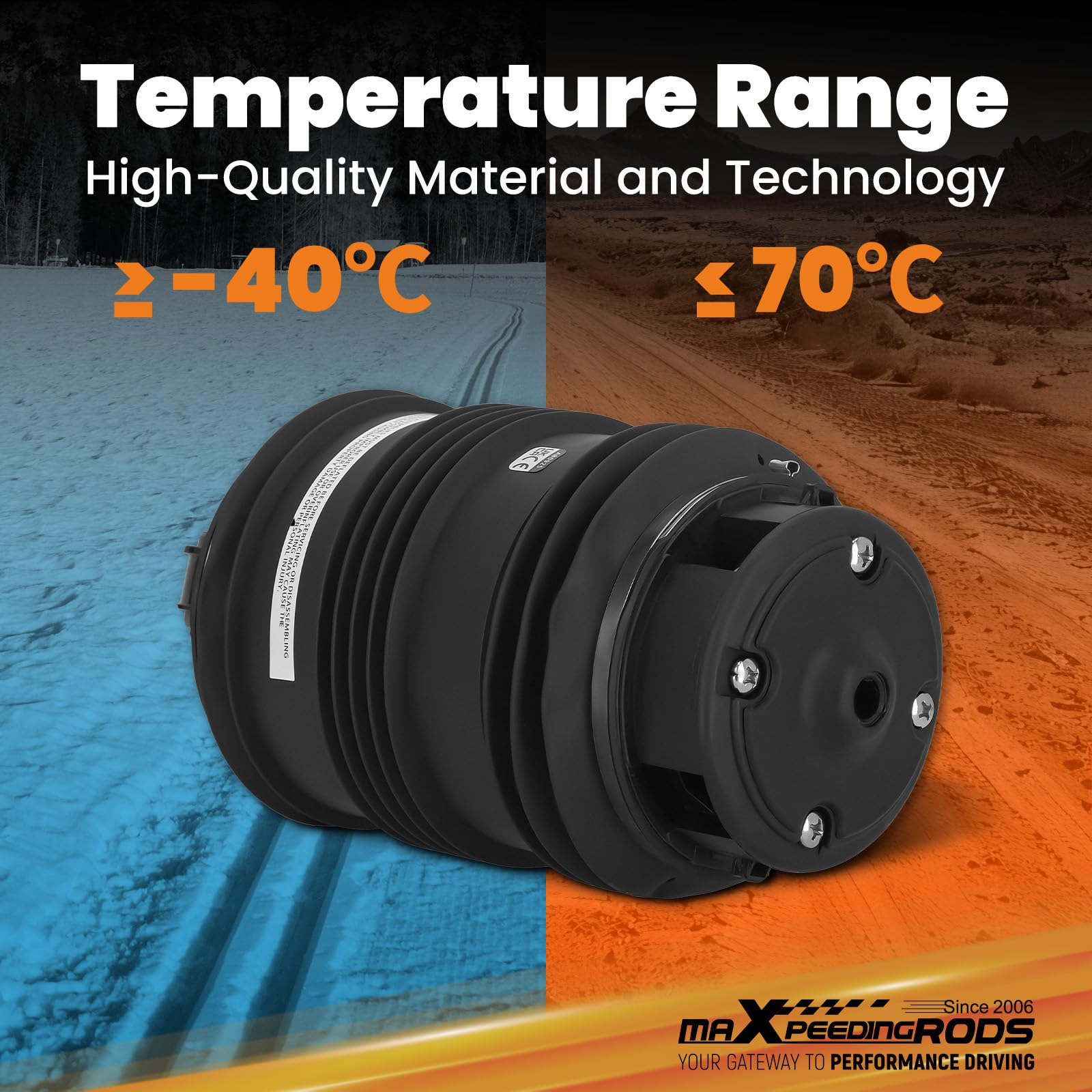 maXpeedingrods Sospensioni Pneumatiche Posteriore Air Strut Bag per Mercedes-Benz S211 2PIN