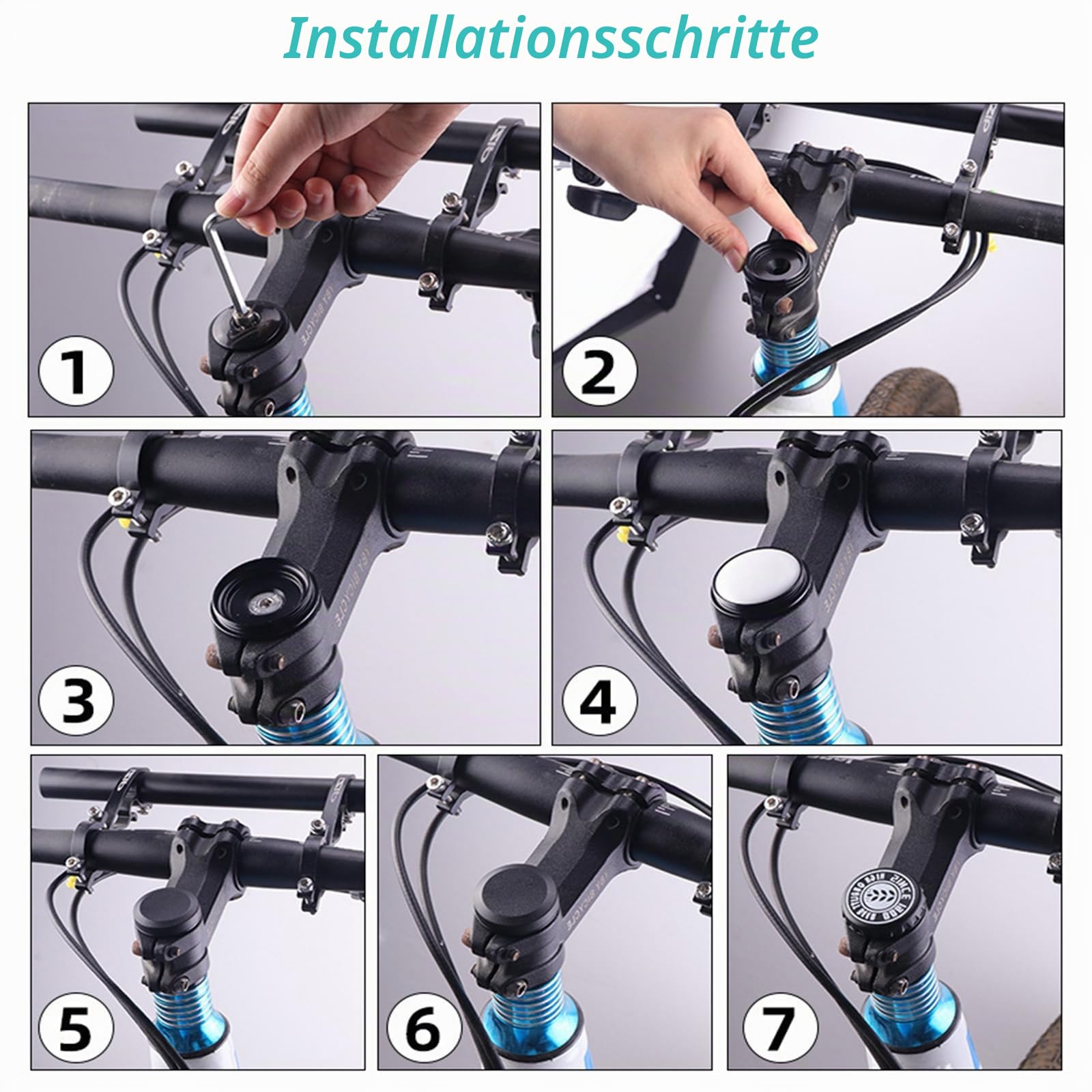 wo gps tracker am fahrrad verstecken Airtag Fahrradhalterung Versteckt Wasserdicht – Diebstahlsicherung Und Befestigung Für AirTag, Versteckte Vorbaukappenhalterung Mit Zubehör Sport & Freizeit Eiskratzer mit Handschuh ⋆ Innova / Kijang Innova Version:BoxPro+(WIFI/ELRS)(Pre-order)