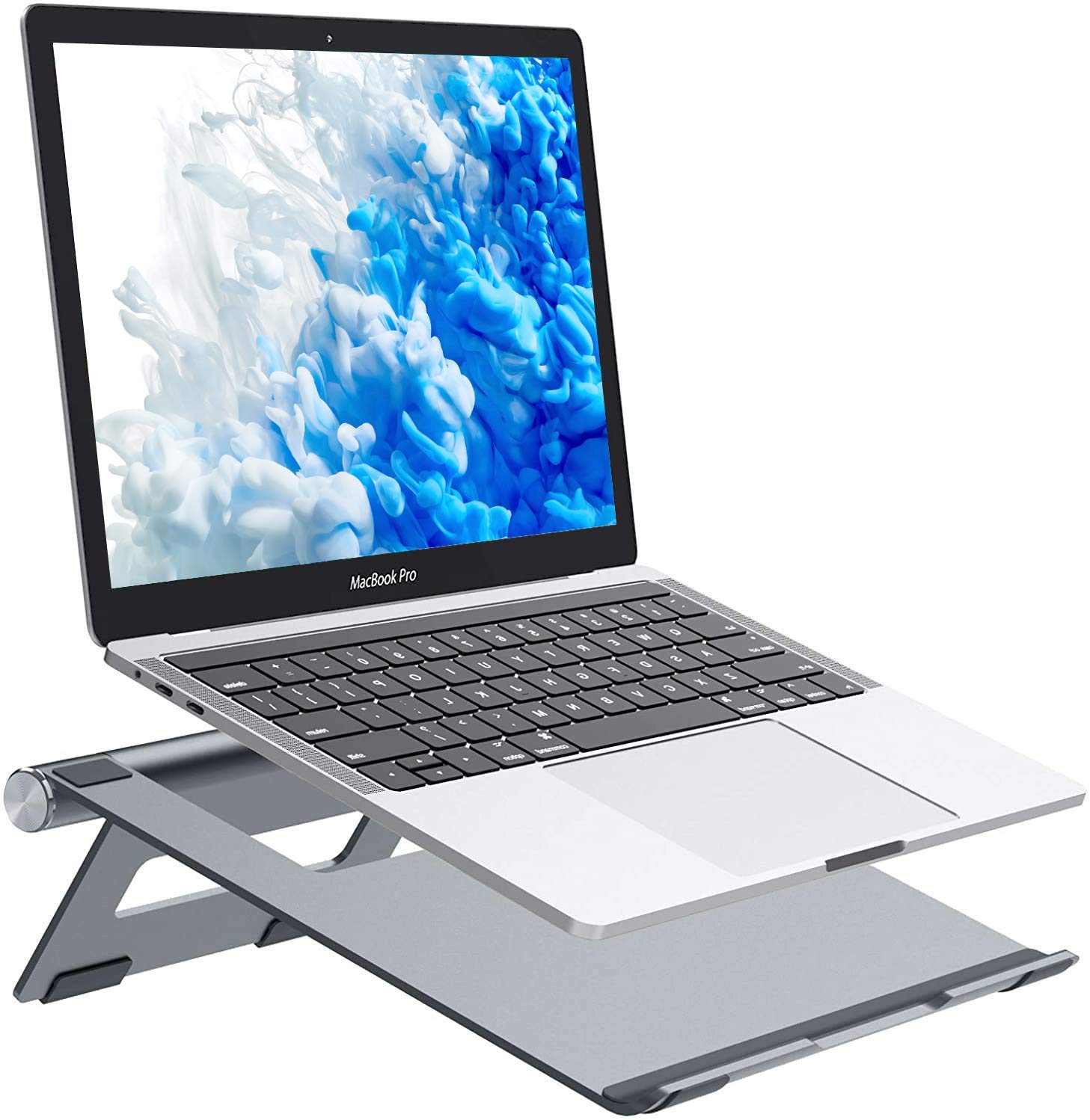 Buy Nulaxy Portable Laptop Stand, Aluminum Cooling Stand with HeatVent, Adjustable Laptop