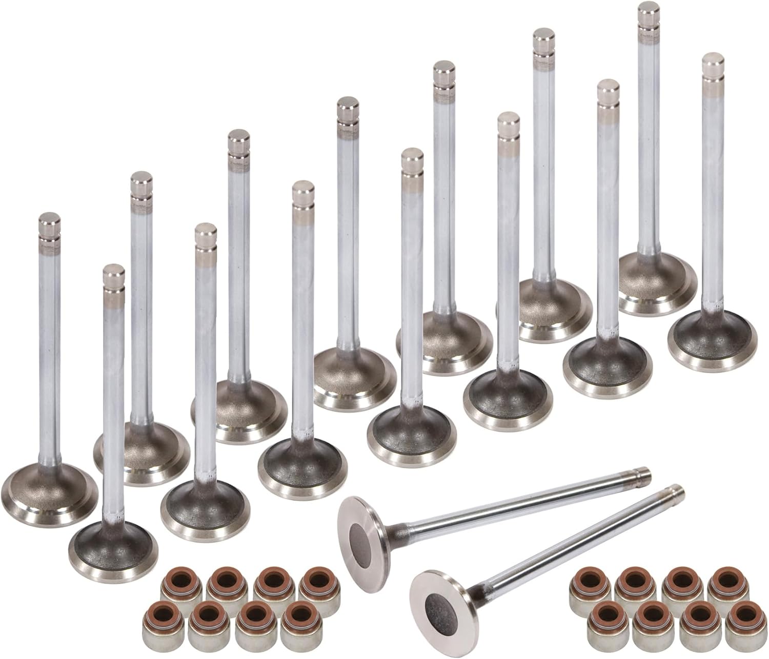 MA-4216935167 Intake Exhaust Valves w/Seals Compatible With/For 90-01 Honda CRV Acura Integra 1.8 2.0 B18 B20