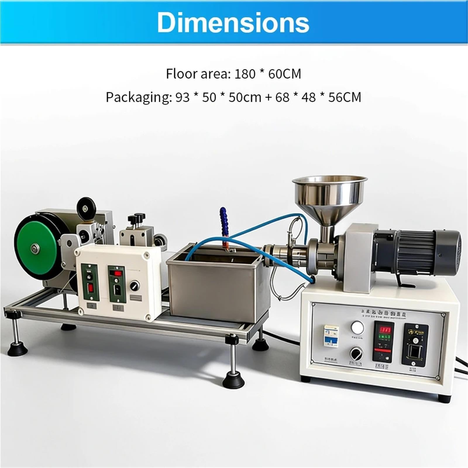 Fabricante de filamentos de impresión 3D - Extrusora de escritorio de un solo tornillo de alta velocidad de 0,5 kg/h para línea de producción completa de extrusora de filamentos 3D(SJ20-10 Extruder)