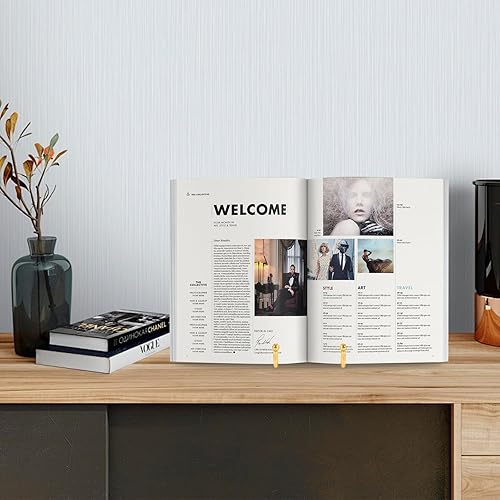 Miniatura 6 de Soporte de exhibición de caballete para platos, soportes grandes de 8 pulgadas, caballetes de alambre de metal trenzado para mostrar platos