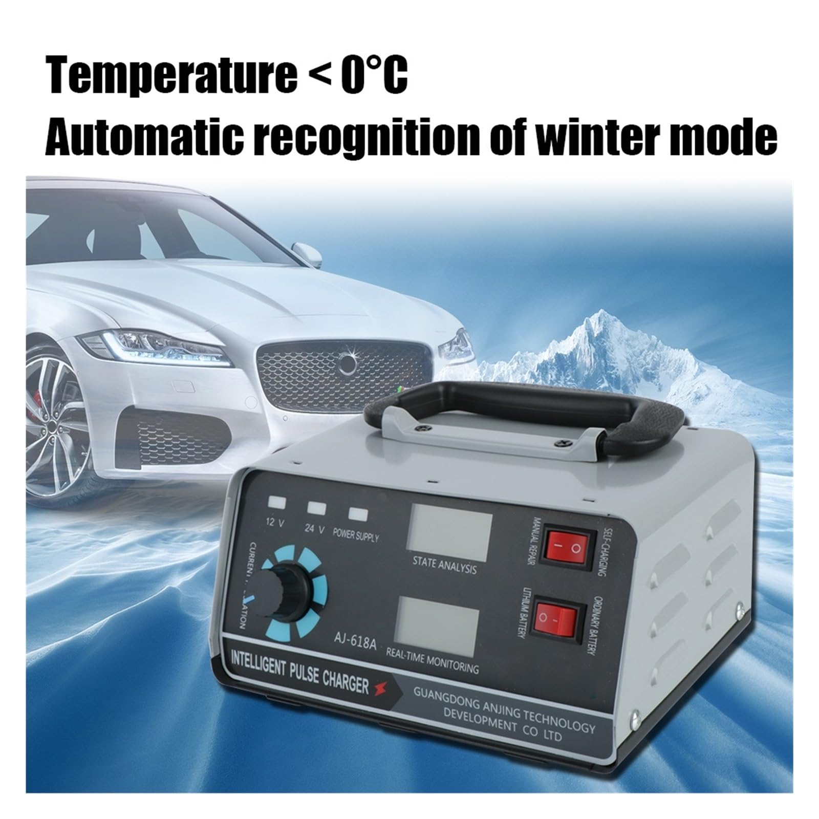 12V/24V 400W Wet Dry Kwasowo-ołowiowy Pięciostopniowy Power Puls Ładowarki Naprawcze Do Samochodów Ciężarowych Łodzi Motocyklowych Automatycznych Ładowarek Akumulatorów łAtwa W UżYciu