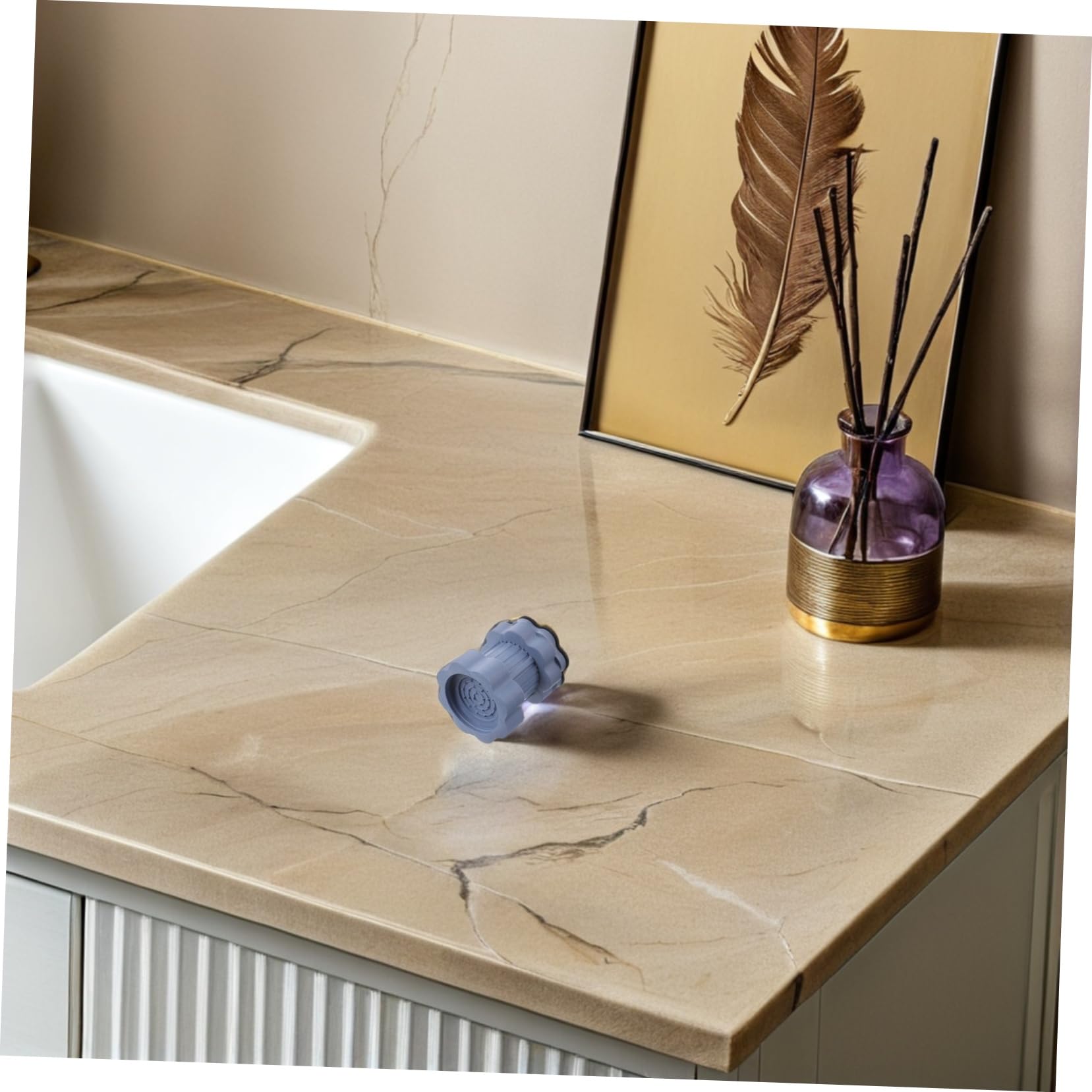 PartyKindom 8 Pezzi Pz Pad Antivibrazione Regolabili e Asciugatrice Base Ammortizzante Antiscivolo Altezza Variabile Supporto Stabilizzatore Riduzione Rumore e Materiale Resistente e Facile da