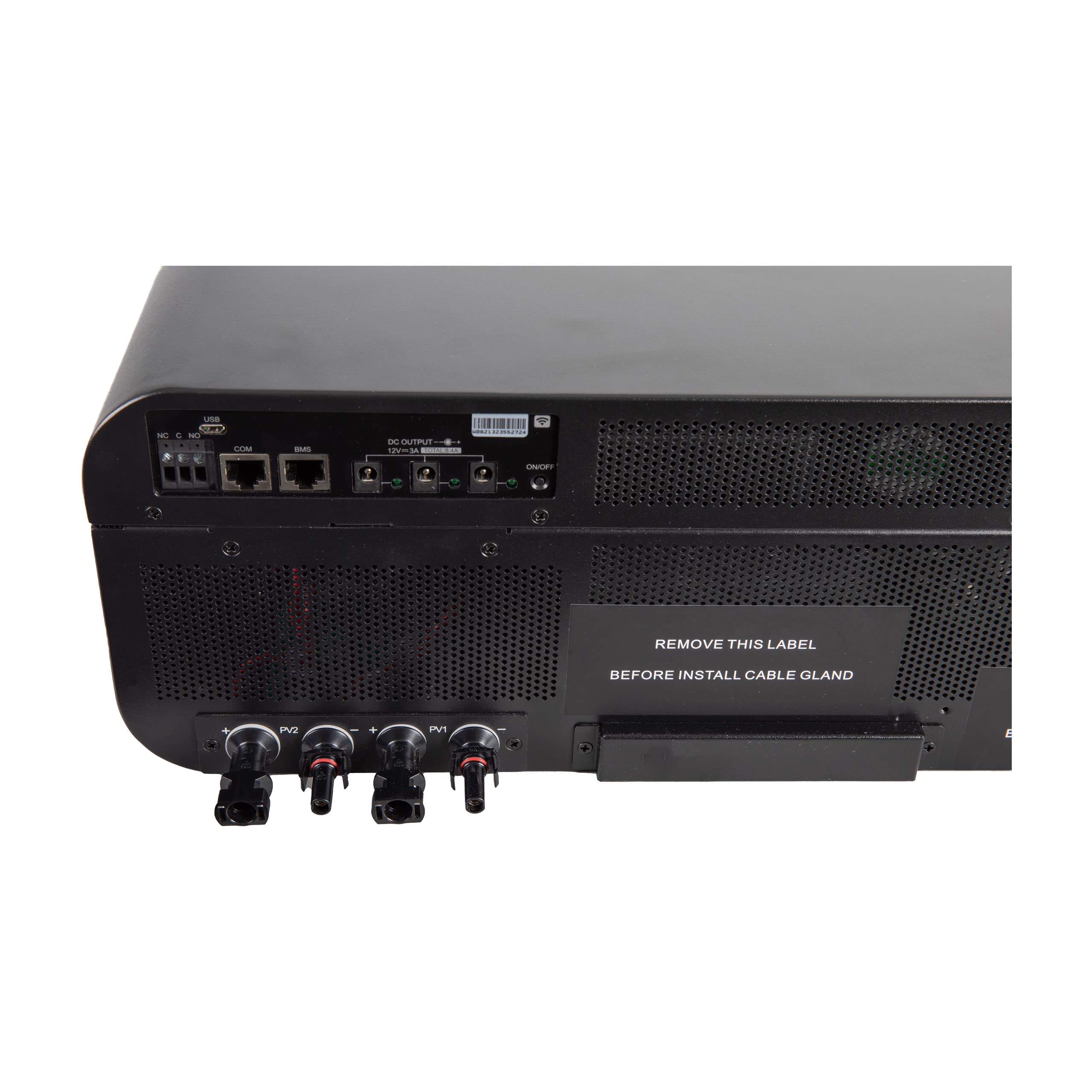 Master U-Power Inverter solare ibrido Power Pro 10000 W 48 V V2 parallelizzabile, 2 MPPT 150 Ah 10000 W (2 x 5000 W) in pannelli con WiFi integrato