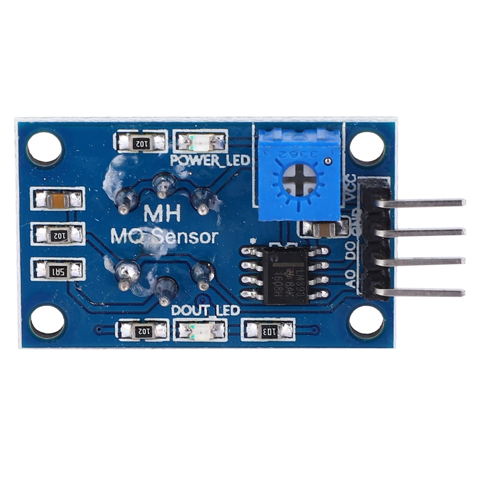 Módulo Sensor de Gas Alcohol MQ-3 Detector de Etanol Placa de Circuito de Doble Cara