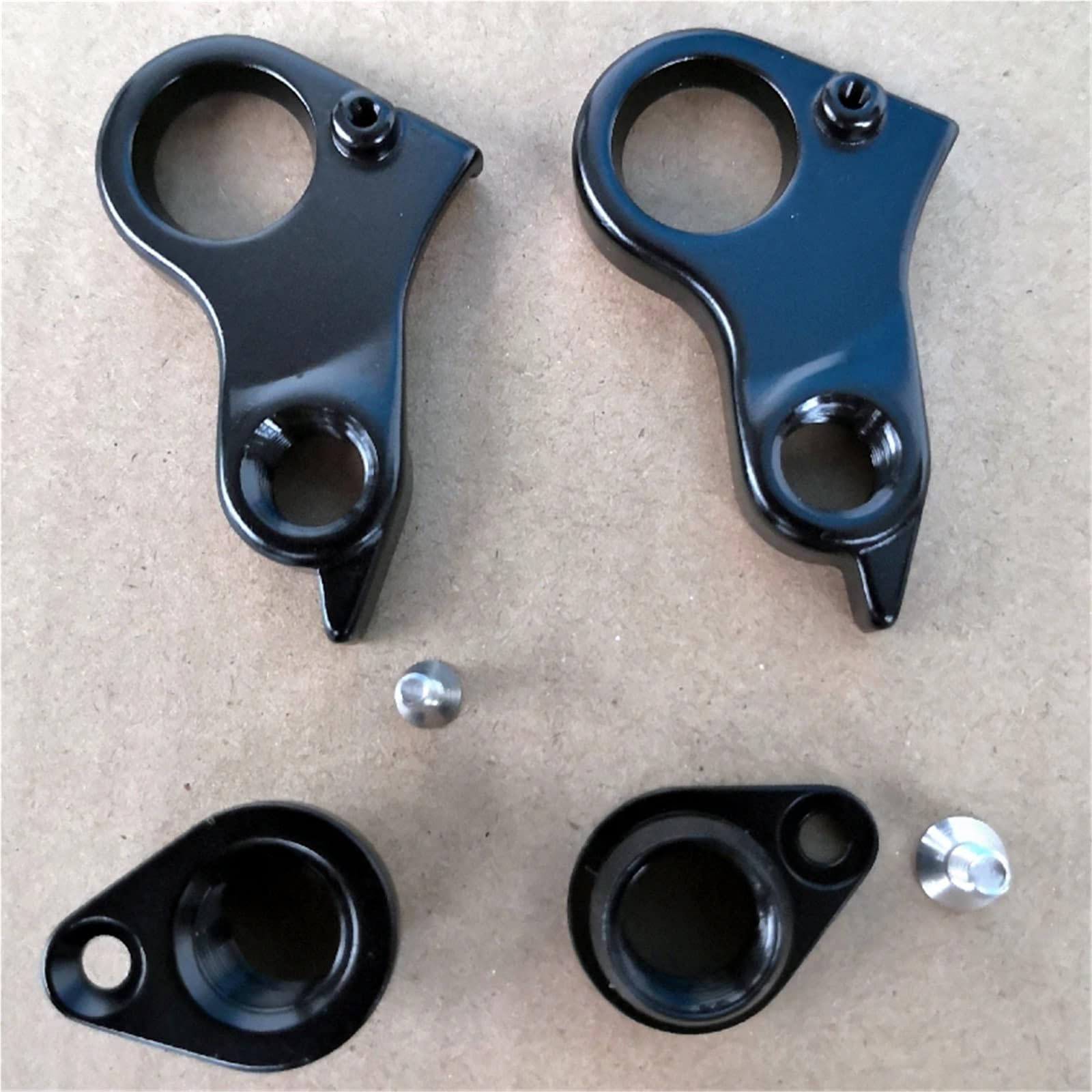 Lot de 2 Pattes de dérailleur arrière for vélo C/U/B/E # Art.8651 E/l/i/t/e R/e/a/c/t/i/o/n H/y/b/r/i/d S/t/e/r/e/o E/XA/c/c/e/s//s A/x/i/a/l S/LT/W/O15 A/g/r/e/e/Mech Dropout