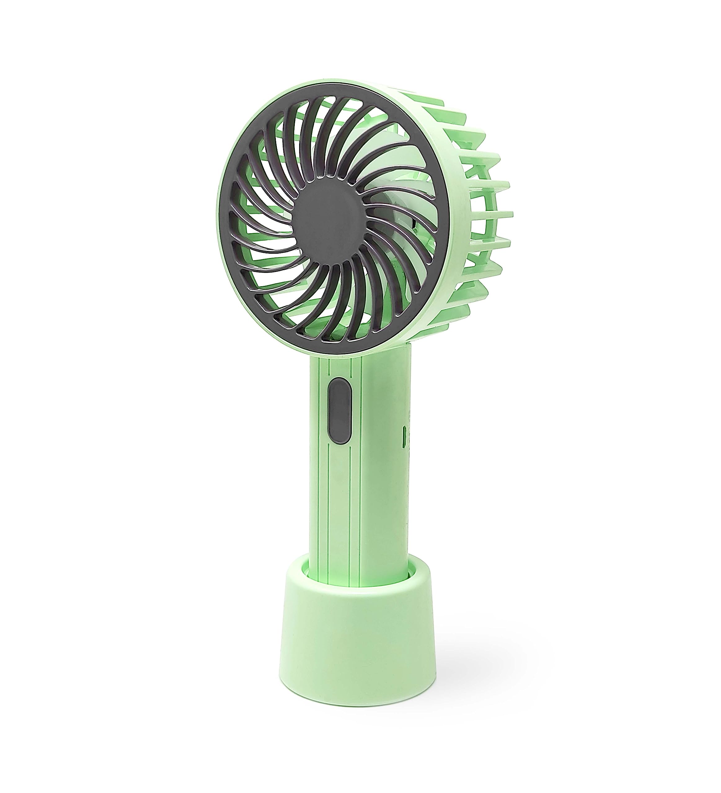 Lukzer 1PC Handheld Mini Portable Fan USB Rechargeable Personal Fan 3 Speed Base Cute Cooling Fan for Travel Beach Indoor Outdoor (Green/21 x 9 x 5.7cm/GX6) (B0C81V9621) Amazon Price History, Amazon Price Tracker