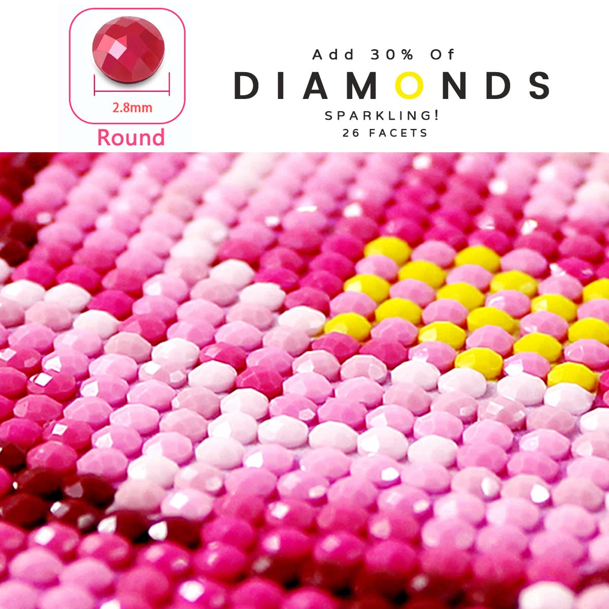 5D Diamant Malerei Set – 'Teich Und Blumen' Motiv, 100x40 Cm, DIY Puzzle Für Wohnzimmer-Dekoration