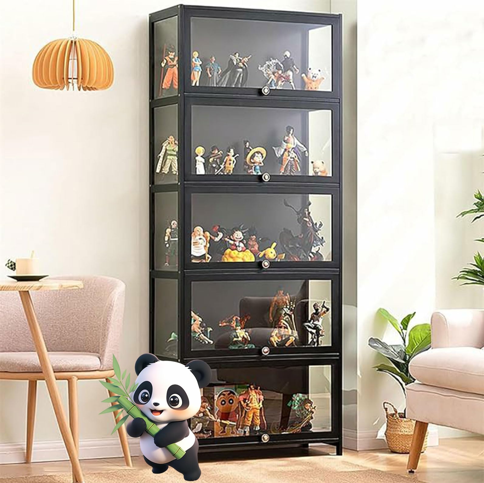 Amazon.co.jp: Moubhjd フィギュアケース 大型 フィギュア 棚