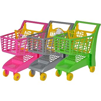 Simba 104503027 Shopping Trolley Grocery Shop Role Play 3 Assorted Designs Only One Item Will Be Delivered