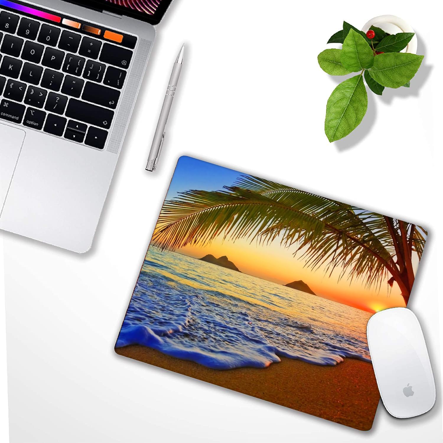 Pacific Sunrise at Lanikai Beach – Alfombrilla de mouse personalizada ...