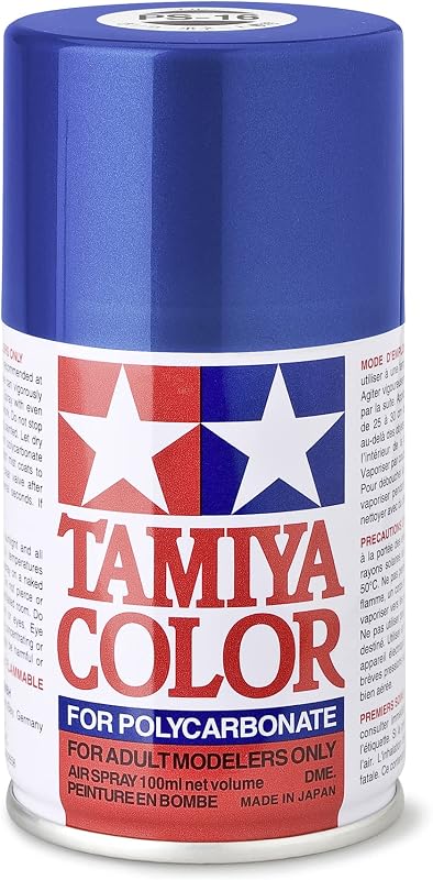 Tamiya 86016 Paint Spray, Metallic Blue