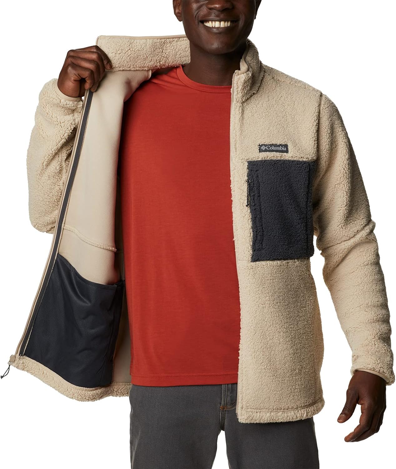 columbia mountain side fleece jacket
