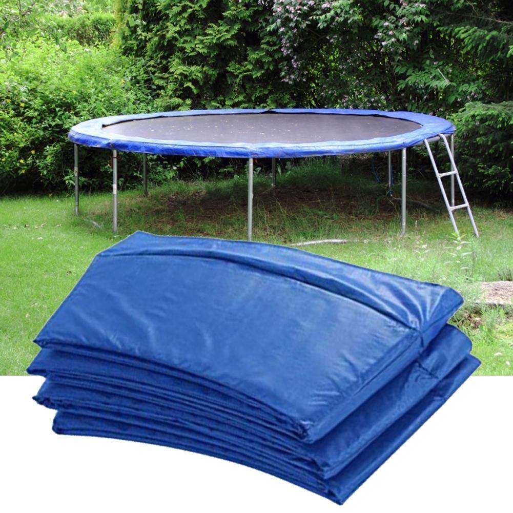 Extra dickes, blaues Schaumstoff-Sicherheitspad für Outdoor-Trampolin – Ersatzfeder für runde Rahmen, verbesserter Schutz für Kinder und Familie