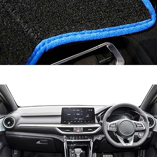 Miniatura 10 de UNKOMN Cubierta interior del salpicadero del coche para Kias K3 Cerato 2019-2022 LHD RHD alfombra alfombra parasol alfombra anti-UV 2021 2020 (color