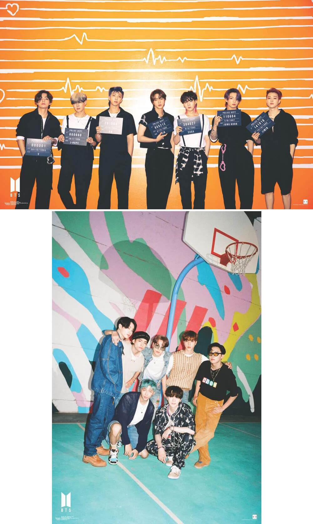 Scorpio Posters BTS - Officially Licensed K-Pop Band Two Poster Bundle