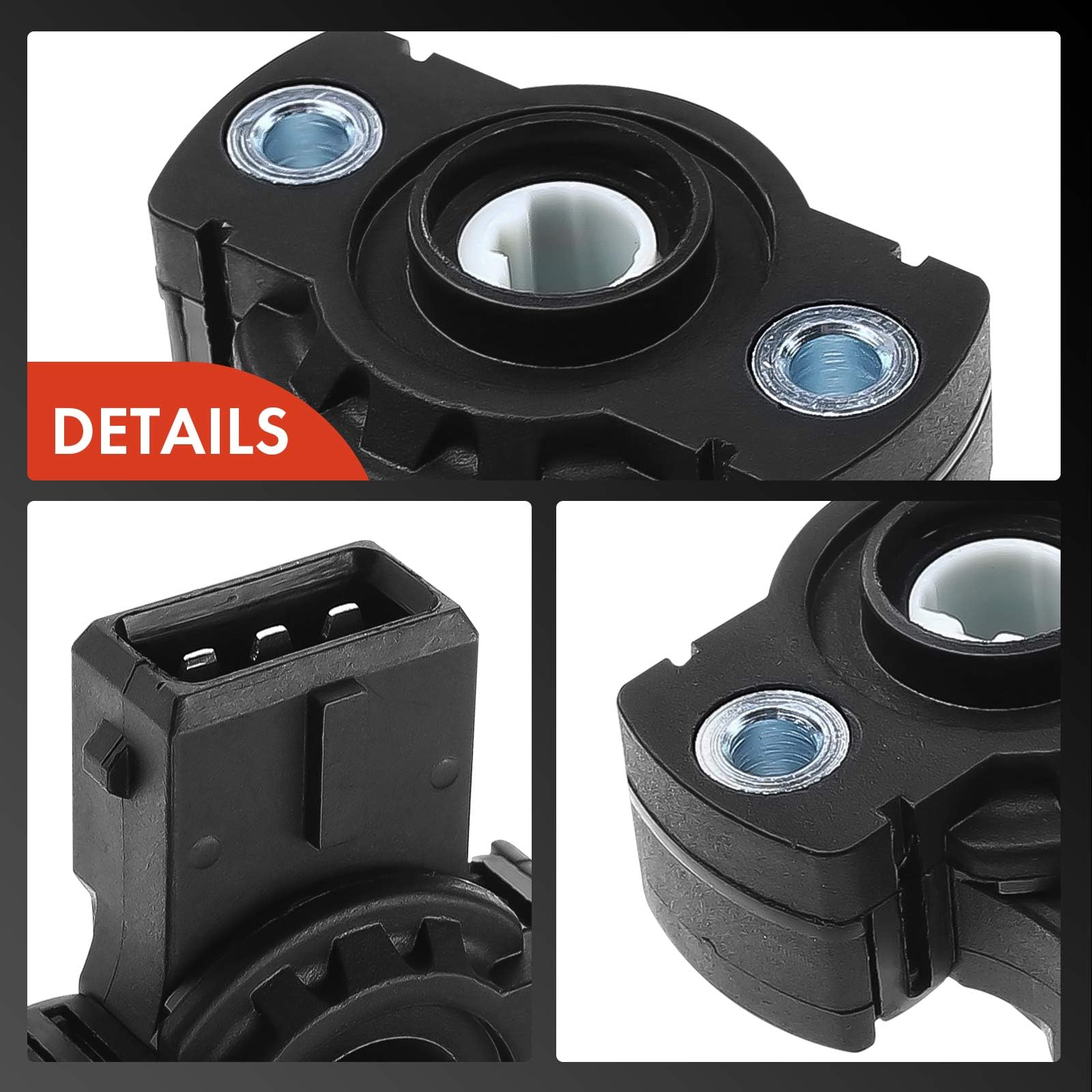 Frankberg Capteur de position du Papillon Compatible avec Série 5 E39 Z3 R.o.a.d.s.t.e.r E36 Série 3 Compact E36 Série 3 Cabriolet E36 Série 5 E34 Remplacer# 13631726591