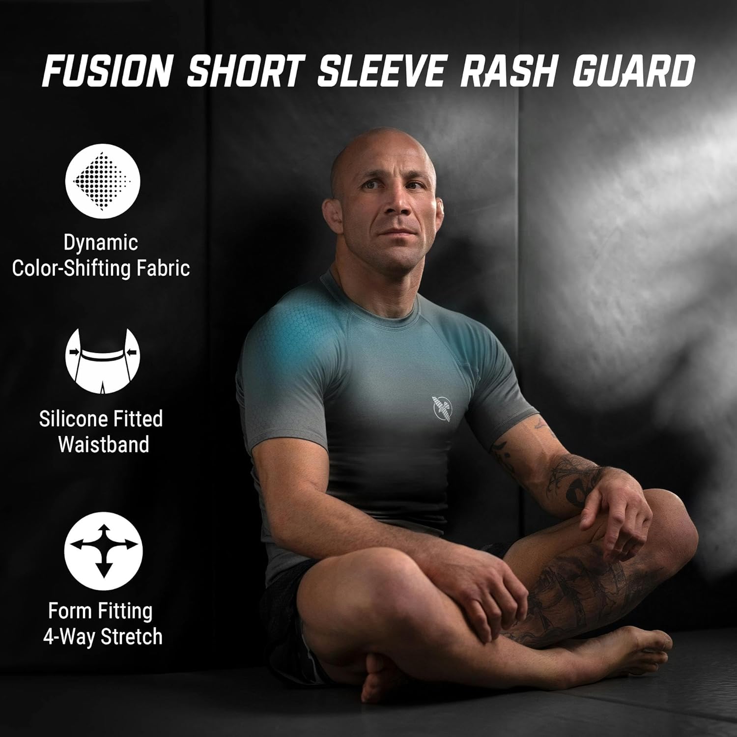 Hayabusa Fusion Short Sleeve Rash Guard - Image 2