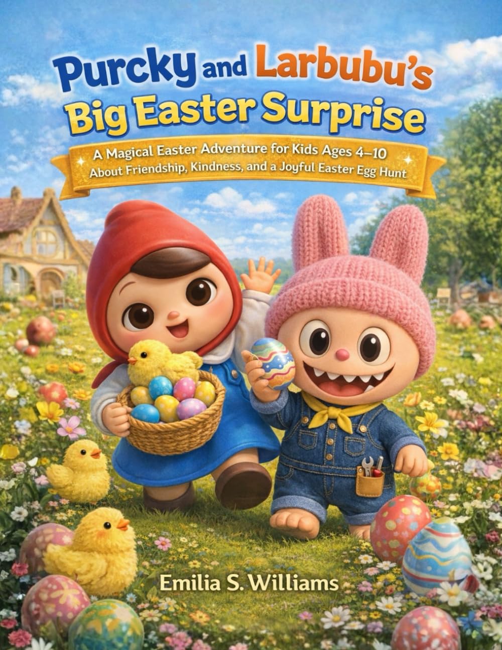 Purcky and Larbubu’s Big Easter Surprise: A Magical Easter Adventure for Kids Ages 4–10 About Friendship, Kindness, and a Joyful Easter Egg Hunt