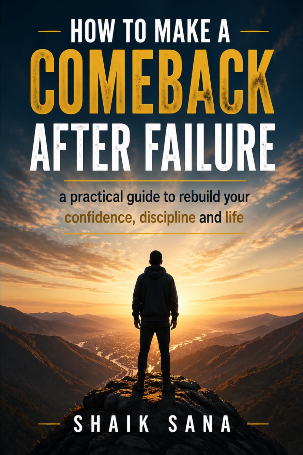 How to Make a Comeback After Failure: A Practical guide to Rebuild your confidence, discipline and life