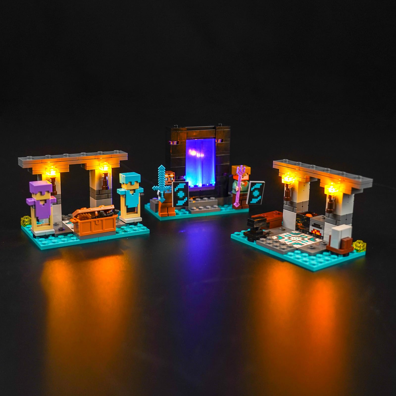 Light Kit Compatible with Lego The Armory 21252 (No Model), Decoration Lighting Set Compatible with Lego The Armory Creative Toys - Image 4