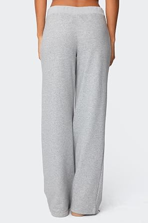 Womens Y2k Low Waisted Sweatpants Number Print Lounge Pants Wide Leg Low Rise Sweatpants Joggers Streetwear