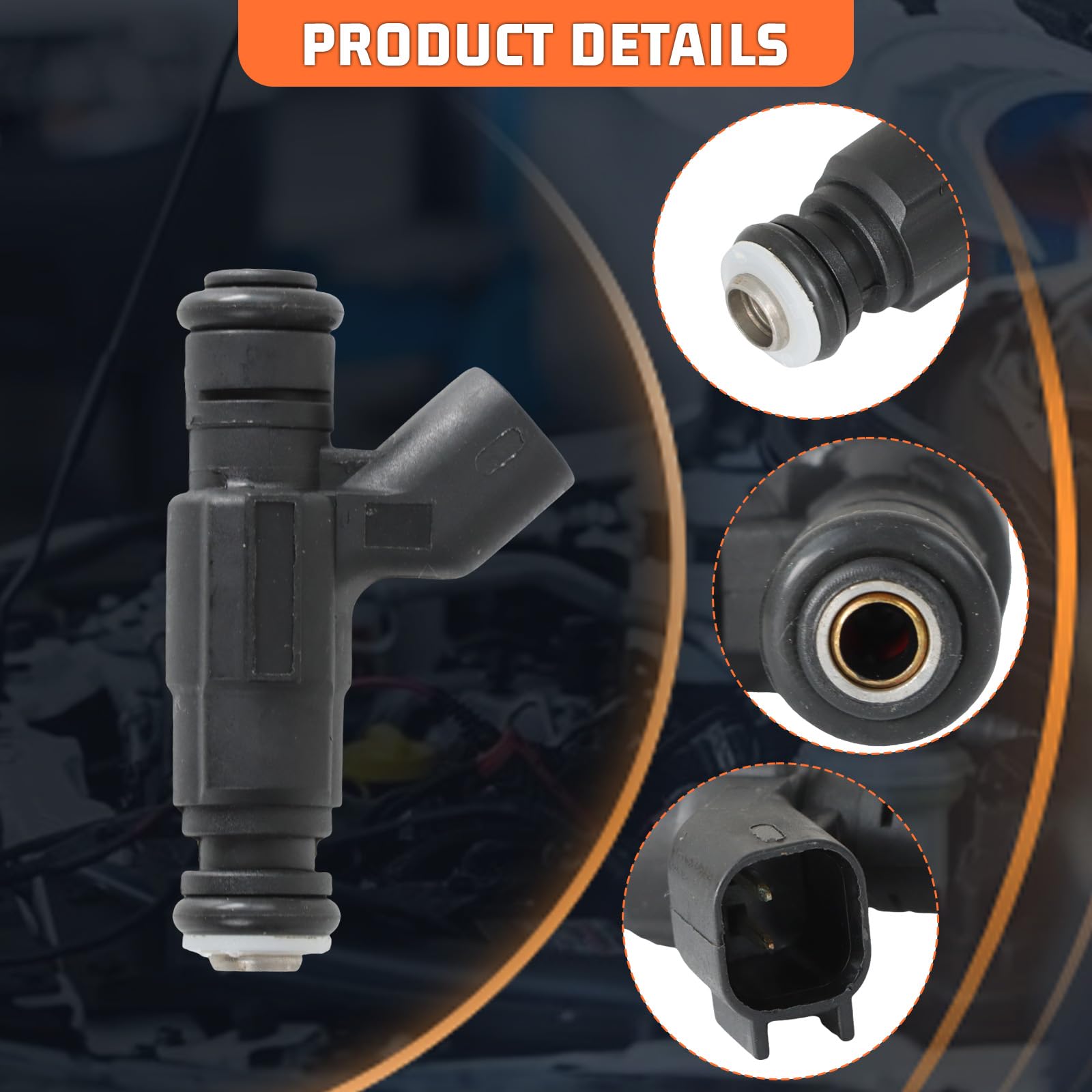Set Of 8 Remanufactured Fuel Injectors For 2004-2008 Dodge Ram 1500/2500/3500 & Durango 5.7L HEMI 2 thumbnail image